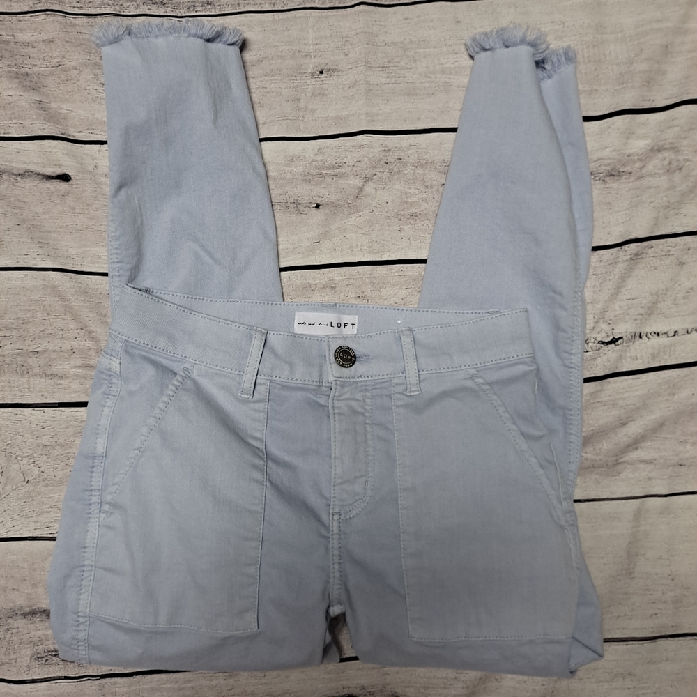 Light blue Loft pants